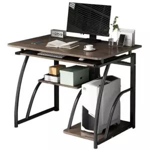 게이밍 데스크 수납 우드 원룸 선반형 오크 컴퓨터 자취 책상 일반책상 일반형 테이블 학생