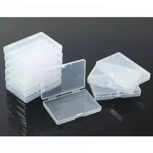 T18 포토카드 투명 미니 슬림 플라스틱케이스 10p세트