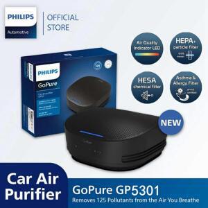 필립스호환 고퓨어 5301 자동차 공기 청정기, 125 종류의 오염 물질 제거, 3 색 표시기, 한눈에 표시