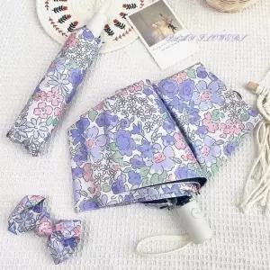 ( )튼튼한 경량 양산 3단 자동 양우산 암막 미니 양산