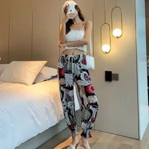 여자 여름 빅사이즈 쿨바지 밴딩바지 몸빼바지 조거팬츠 밴딩팬츠