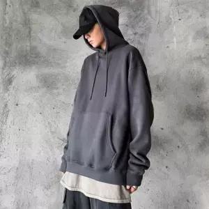 [셀러에이드]오버핏 기모 후드티 남자 겨울 무지 긴팔 티셔츠 후드