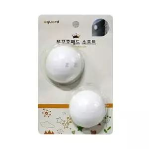 문 보호 패드 2p 손잡이 문고리 문콕 방지 화이트 도어커버