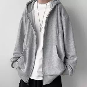 [셀러에이드]오버핏 후드티 남성 간절기 가벼운 데일리 후드집업 봄 가을 자켓