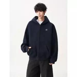 가을 캐주얼 후드 남자집업가디건 프린트 카디건 집업 트레이닝 ible3