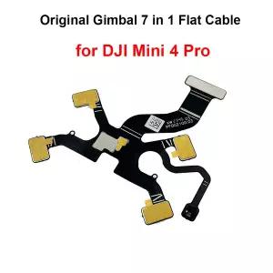미니 4 프로 카메라용 짐벌 플랫 케이블 유연한 라인 교체 부품 완벽한 드론 예비 7 in 1
