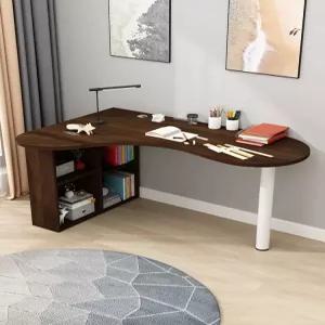 코너책상 라운드 테이블 기역자 컴퓨터 데스크톱 원룸