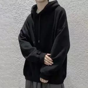 [셀러에이드]남성 오버핏 긴팔 루즈핏 기모 후드티 2컬러 무지 데일리 맨투맨