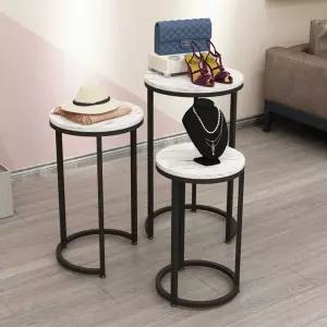 원형 골드 진열대 골드진열대 행거 매대 선반 의류