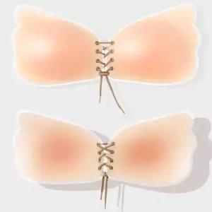 [하프클럽/셀러허브_여성트랜드패션]G126070_(끈조절)코르셋 실리콘누드브라