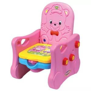 핑크색 여아 좌변기 의자 멜로디 변기 4세 화장실 2세 3세 배변연습