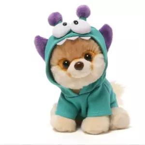 아가선물 옷입은 강아지 봉제 인형 성탄 촉감좋은 엄마놀이 장난감 헝겊 어린이날 크리스마스 귀여운