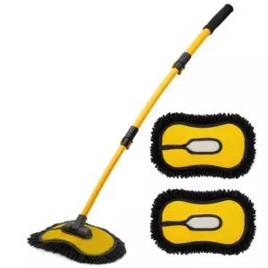 [지오상사] 세차밀대 세차용품 브러시 AP10+추가걸레2개 세차 걸레 (단품)