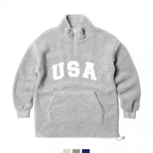 보아털 집업 후드 아노락 양털 기모 바람막이 윈드브레이커 데일리