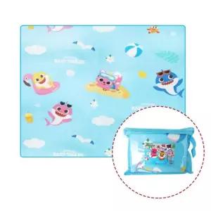 1인용돗자리 핑크퐁 아기상어 피크닉매트키즈 90 x 80cm