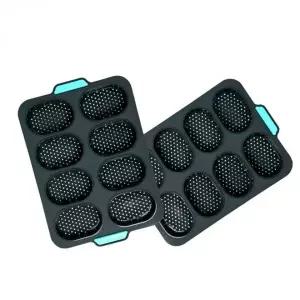 [하프클럽/브이와이]실리콘 바게트틀 바게트팬 바게트빵팬 미니 8구