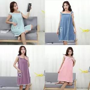 [하프클럽/셀러허브_여성트랜드패션]수영 목욕 샤워 타올 가운 원피스