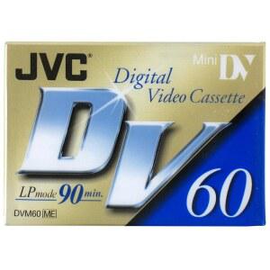 JVC 디지털 카세트 MDV60ME 블랭크 미니 비디오 90분 3팩 DV