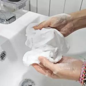 ( )일회용 압축 코인 샤워 타올 10P 바디 여행용