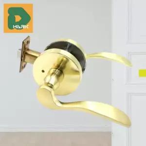 [엠알오]욕실용 목문 화장실 골드 방문 손잡이 교체 강화 도어 (13917971)