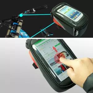 바이크 휴대폰 지퍼 포켓 자전거 핸드폰 거치대 오토바이