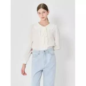 [오조크(OZOC)] 소공녀 타이 블라우스 (택가격: 99000원)