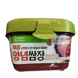 풀무원찬마루매콤양념쌈장450G x 2개 24374