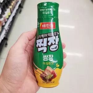 해찬들 고기 찍어먹는 장 찍장 쌈장 더 깊은맛 300g 200973