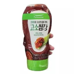 풀무원 튜브 고소쌈장 360G X 2개 80147