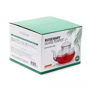 홍차 유리 차포트 500ml 티웨어 티팟 녹차 투명