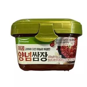 풀무원 찬마루매콤양념쌈장 450g x 2개 27998