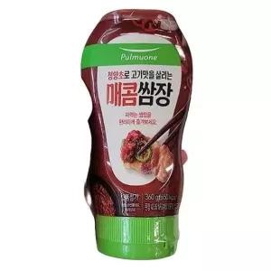 풀무원매콤쌈장 튜브 360G x 3개 24360