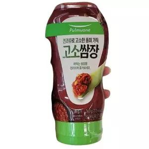 풀무원고소쌈장 튜브 360G x 3개 24359