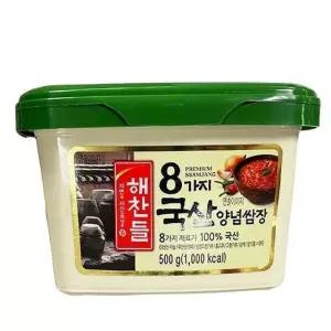[해찬들] 국산 8가지 양념 쌈장 500g 40829