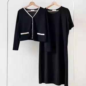 빅사이즈가디건세트 U057L503 감각배색인원피스투피스 BS (32370759A)