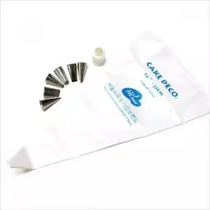 [하프클럽/브이와이]세트 데코 생크림 생크림깍지 짤주머니 6종