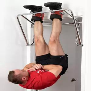 거꾸로매달리기 야외 철봉 거꾸리 운동 발걸이 꺼꾸리