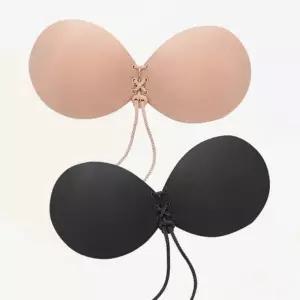 [하프클럽/셀러허브_여성트랜드패션]5cm 누드브라 코르셋 완벽밀착 끈세트