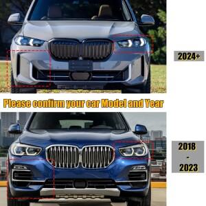 BMW G05 G18 LCI X5 2018-2024 프론트 범퍼 그릴 스타일 레이싱 라디에이터 에어 인테이크 개조 외장 튜닝