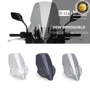 새로운 오토바이 액세서리 윈드 디플렉터 혼다 XL750 Transalp XL TRANSALP 2023 윈드스크린 3 색