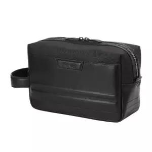 골프파우치 NQC 111E3BG001_BK 남성 엠보 디테일 파우치