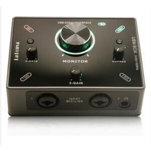 2024 LA 매끄럽고 팬텀 192KHZ 인터페이스, 듀얼 입력, 24비트 컴팩트한 USB 파워, 콤보 XLR/6.3MM PONVA 48V 오디오