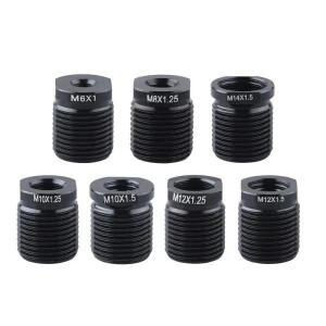 자동차 튜닝 핸들 부품 1개 알루미늄 기어 노브 어댑터 컨버터 암나사형 M8 M10용