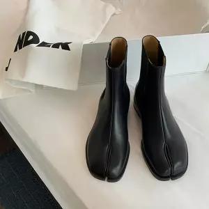 여성용 타비슈즈 타비부츠 타비 슈즈 패션 스웨이드 앵클