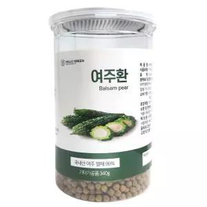 헬로우그린 국산 햇 여주환 340g 대용량 건여주 고과