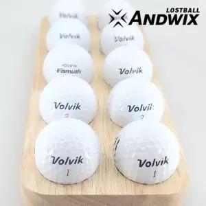 중고 로스트볼 A 볼빅 화이트 시리즈 3피스 혼합 50개