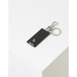 [롯데백화점]헤지스ACC [선물포장] HJHO3E281BK_남성 블랙 퍼피로고 체크배색 키링
