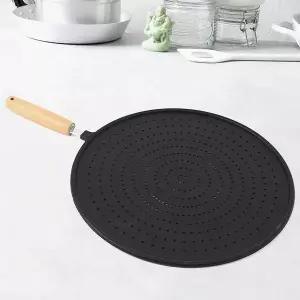 실리콘 프라이팬 덮개 31.5cm 기름방지판 멀티뚜껑 프라이팬