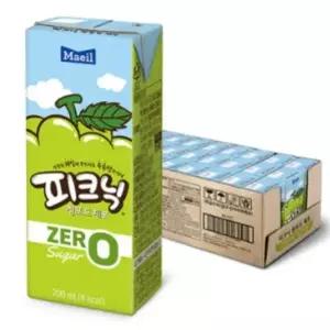 매일유업 피크닉 청포도 제로 200ml 24개입 1개
