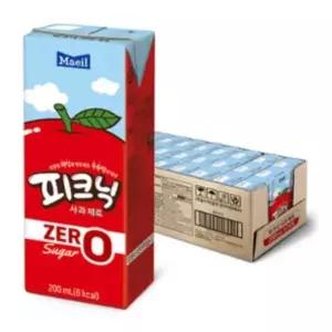 매일유업 피크닉 사과 제로 200ml 24개입 1개